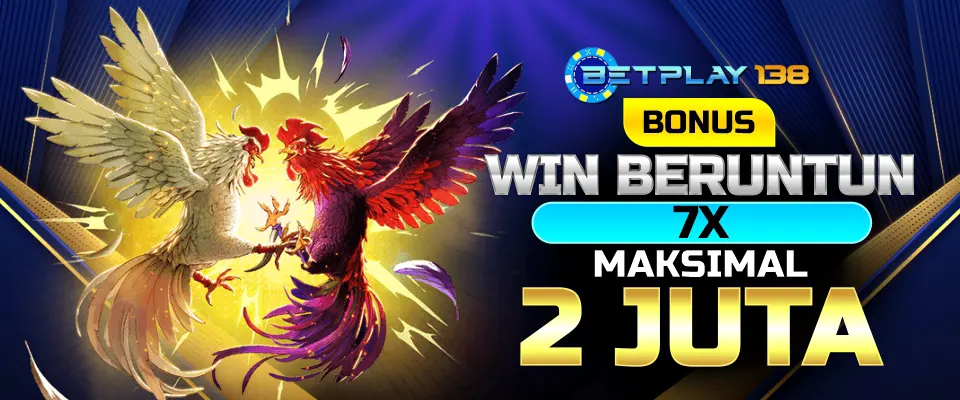 Bonus Win Beruntun 7x 100% - BETPLAY138